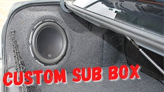 [Photo Pictorial] Building a Custom Fiberglass Sub Box for a 2006 WRX STi