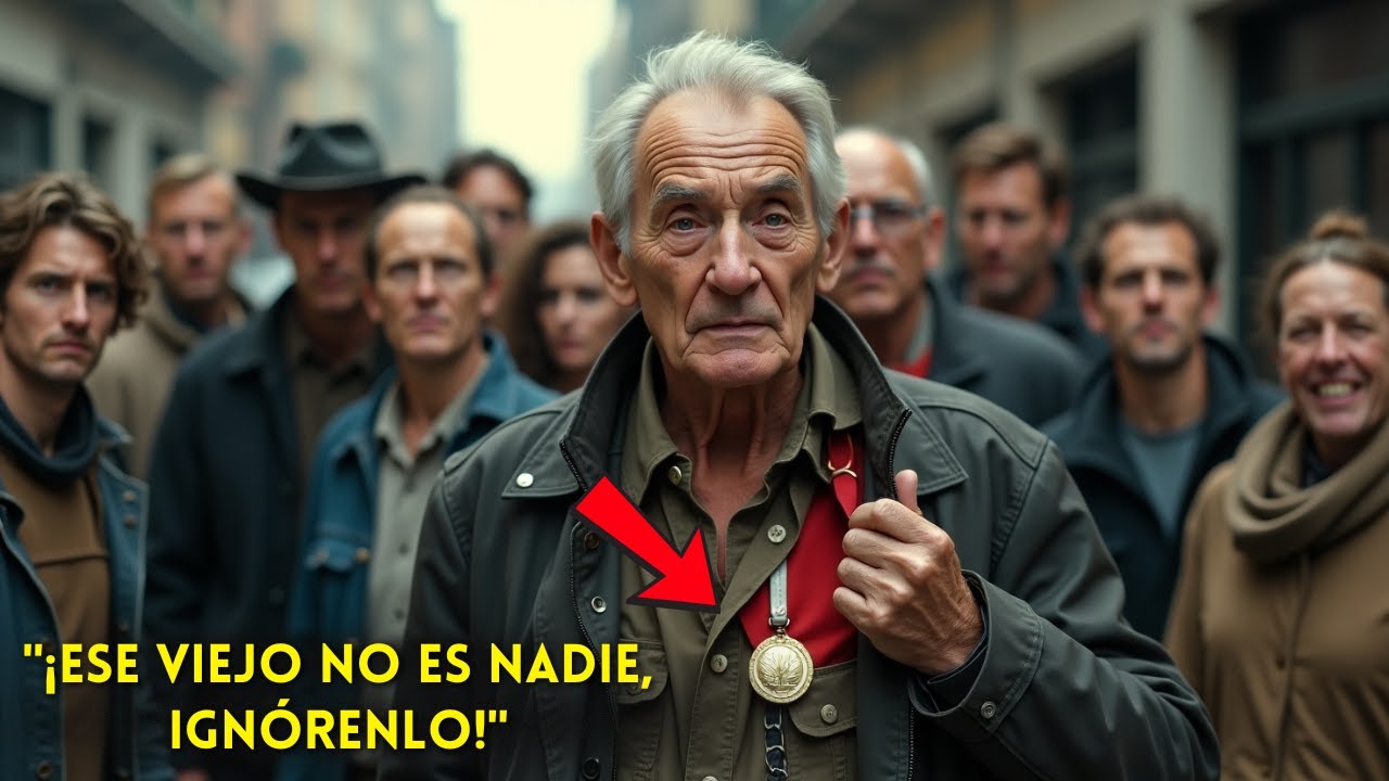 Lo llamaron “simple vagabundo” – Hasta que vieron su placa condecorativa