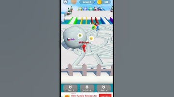 Snowball Race 3D #games #snowball #games