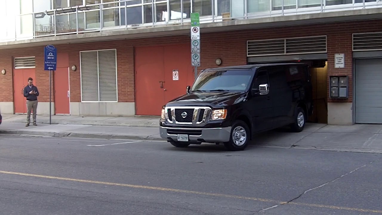 Raw: Truck carries away Jim Flaherty's body
