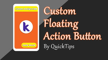 How to create Custom Floating Action Button in Kodular | Design beautiful apps | Custom FAB Kodular