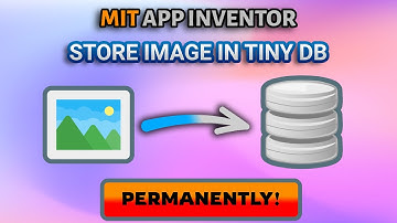 Store Image Permanently in Tiny DB || MIT App Inventor 2 || Tiny DB || Image Component || Camera