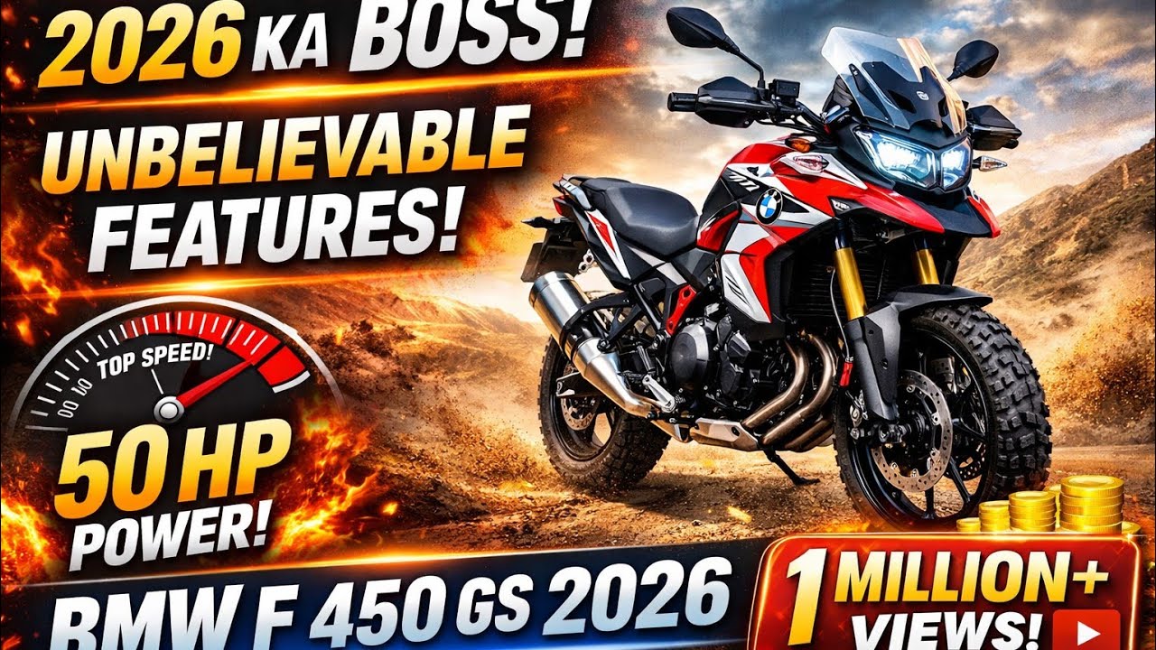 2026 BMW F 450 GS Review – Ek Aisi Bike Jo Sabko Shock Kar De!😱🔥