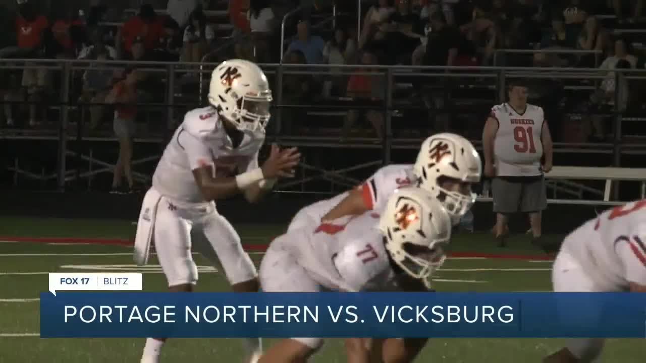 Portage Northern 54, Vicksburg 17 YouTube