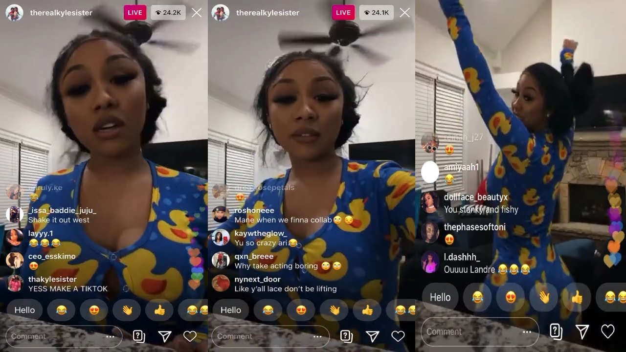 Ari (TheRealKyleSister) on Instagram Live | March 28th, 2020