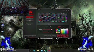 REDRAGON K618 HORUS Software Walkthrough