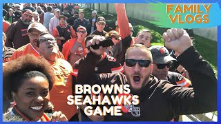 Family Football Traditions|| Baker Mayfield - Russell Wilson|  Seahawks vs Browns 2019 game by This Big House 1,146 views 4 years ago 8 minutes, 23 seconds