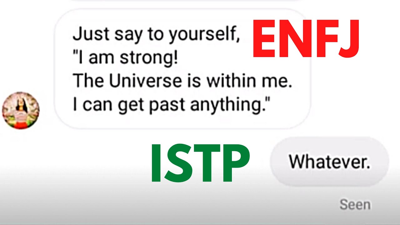 Istp ISTP Compatibility: