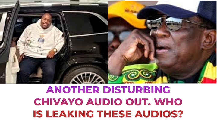 ANOTHER DISTURBING CHIVAYO AUDIO LEAKED. WHO IS LEAKING THESE AUDIOS?
