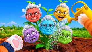 [Cat VR] The genius cat who plants and grows a grandma - I Am Cat VR