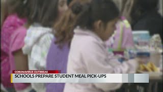 March 13 Evening Rush: Schools prepare student meal pick-ups