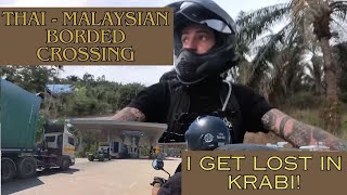 Crossing the border from MALAYSIA to THAILAND on my Malaysian registered motorbike as a foreigner!