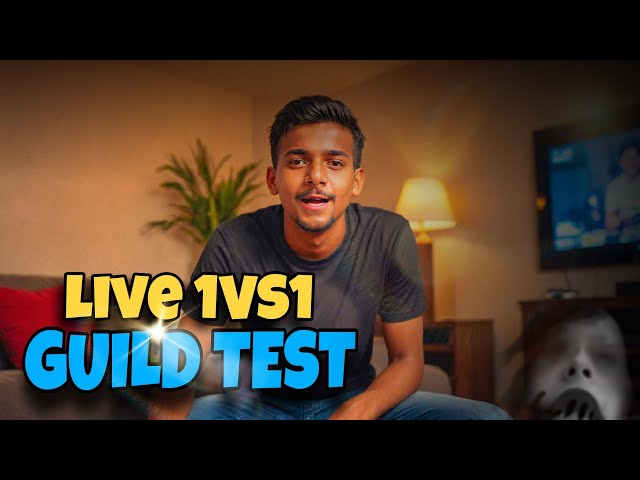 FREE FIRE LIVE GUILD TEST ❌ JUST FOR FUN ✅ FACECAM LIVE #freefire #shortsfeed #freefirelive class=