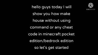 how to make house without  using command block fast and easy  way 😱 screenshot 5