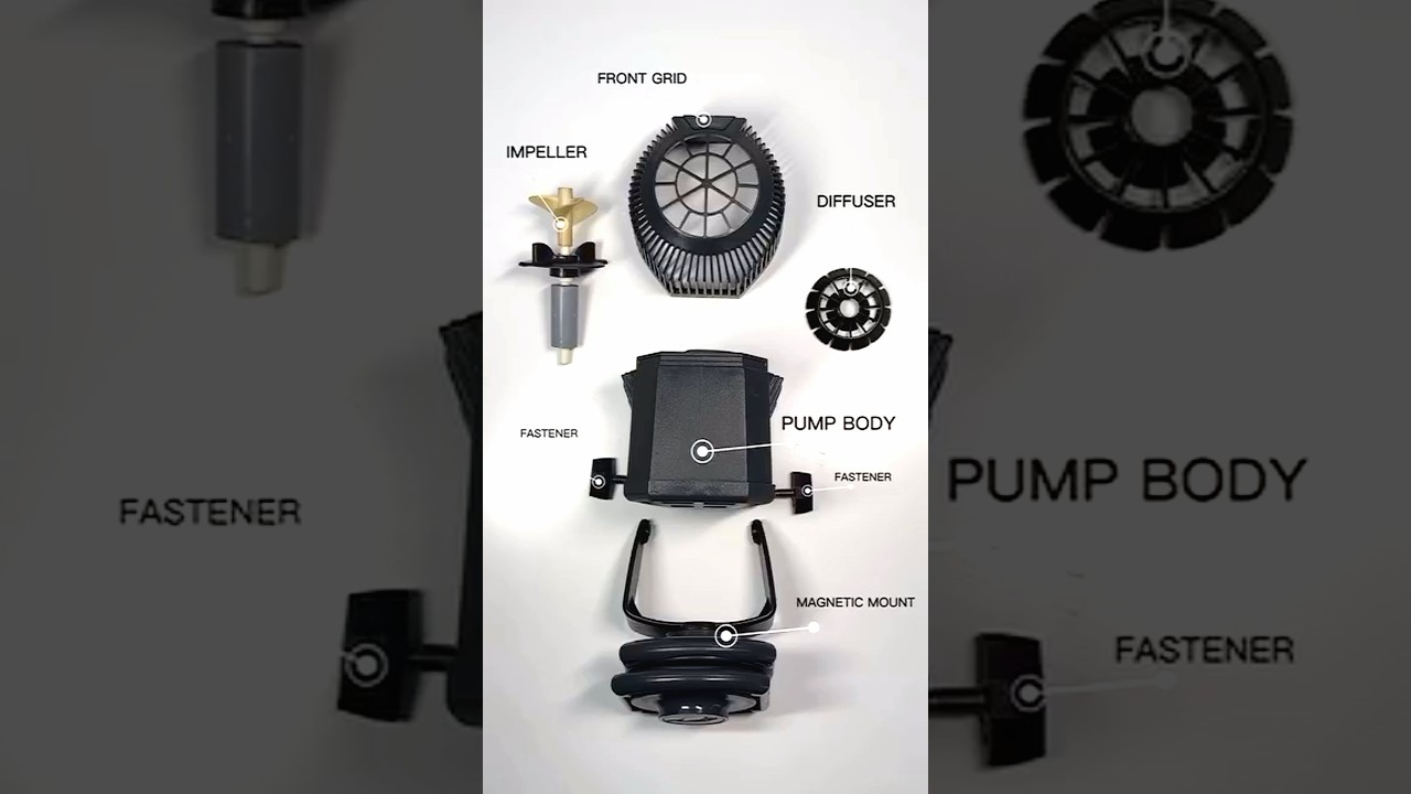 Unlimited angles for this aquarium pump #aquariums