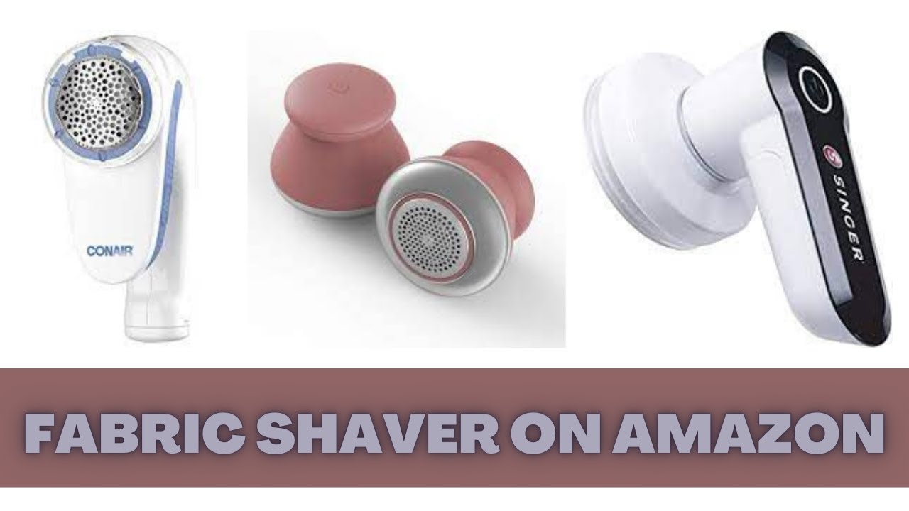 Fabric Defuzzer on Amazon || Fabric Shaver || Lint Remover