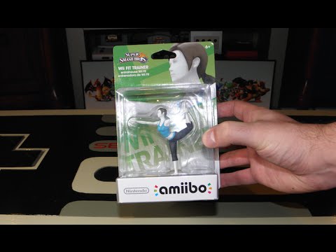 Wii Fit Trainer Amiibo Unboxing + Review | Nintendo Collecting