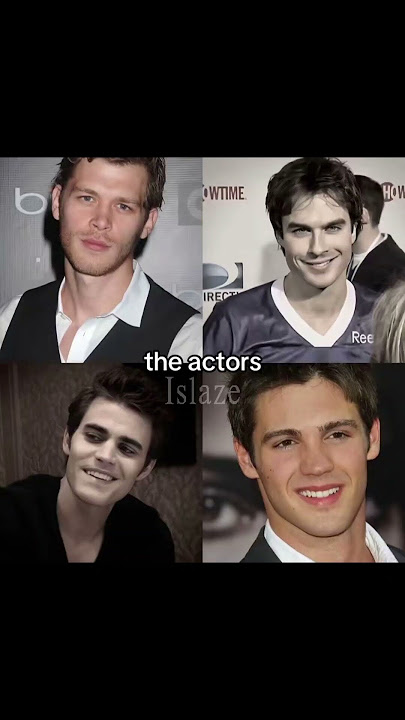 the actors vs there exs. || #tvd #klaus #jeremy #damon #stefan #exs #love #relationship #shorts #fyp