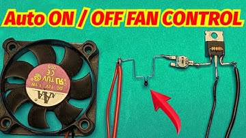 Automatic Fan ON & OFF Temperature Sensor Circuit