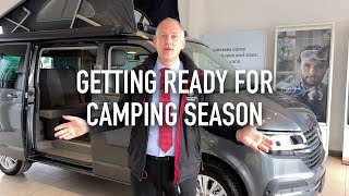 Getting Ready for Camping Season!