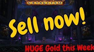 Top Sellers this week on Cata Classic for Maximum Gold