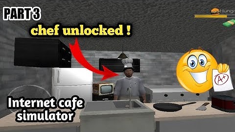 chef unlocked || internet cafe simulator || Part 3 tamil gameplay || Mathan gaming