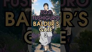 how to build TOJI FUSHIGURO (Gojo's Past Arc) in Baldur's Gate 3 in 1min - Rogue/Monk/Ranger build