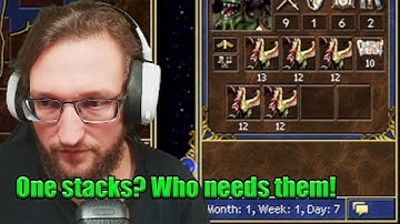 Yeah, that is a lot of DUCKS! Jebus Cross Fortress gameplay. Heroes 3 - HOTA - PVP