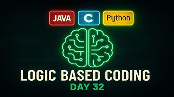 Logic Oriented Coding Day-32 | C, Java, Python Explained in Telugu | technicaltopics Live