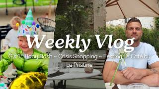 G's 1st Birthday Bash, Last-Minute Crisis Shopping & Testing A New Date Spot in Antwerp