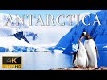 FLYING OVER ANTARCTICA (4K UHD) - Calm Music With Stunning Beautiful Nature (4K Video Ultra HD)