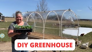 DIY MINI GREENHOUSE This Is Going To Protect My Plants!