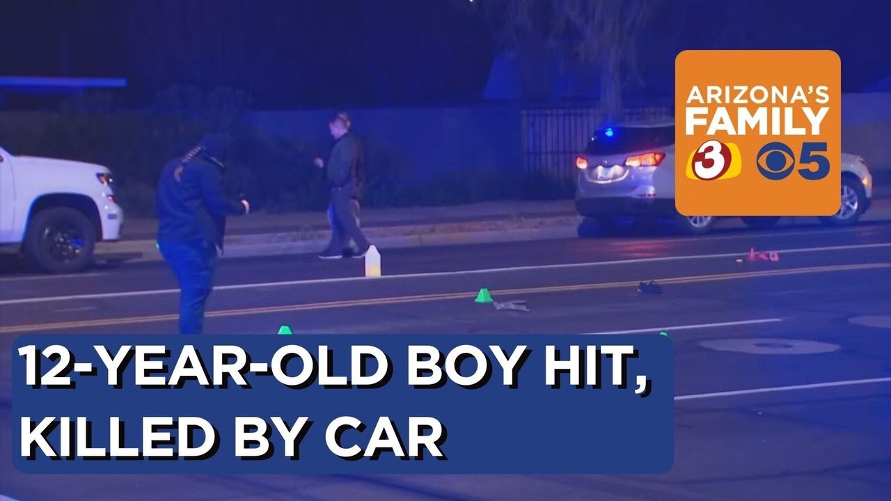 12-year-old boy hit and killed by car in Phoenix - YouTube