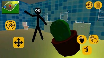 Stickman Neighbor Scary Secret - Level 2 - Gameplay