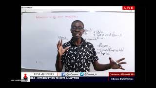 INTRODUCTION TO BUSINESS DATA ANALYTICS - CPA-KENYA(Theory part)