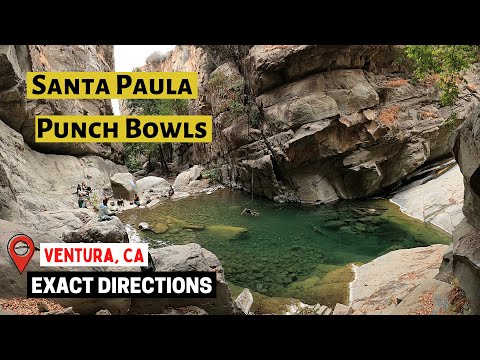 Hiking Guide Santa Paula Punchbowls, Punch Bowls, Exact Directions, Maps, Parking, Trail Guide