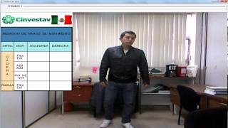 Medición de rango de movimiento con Kinect