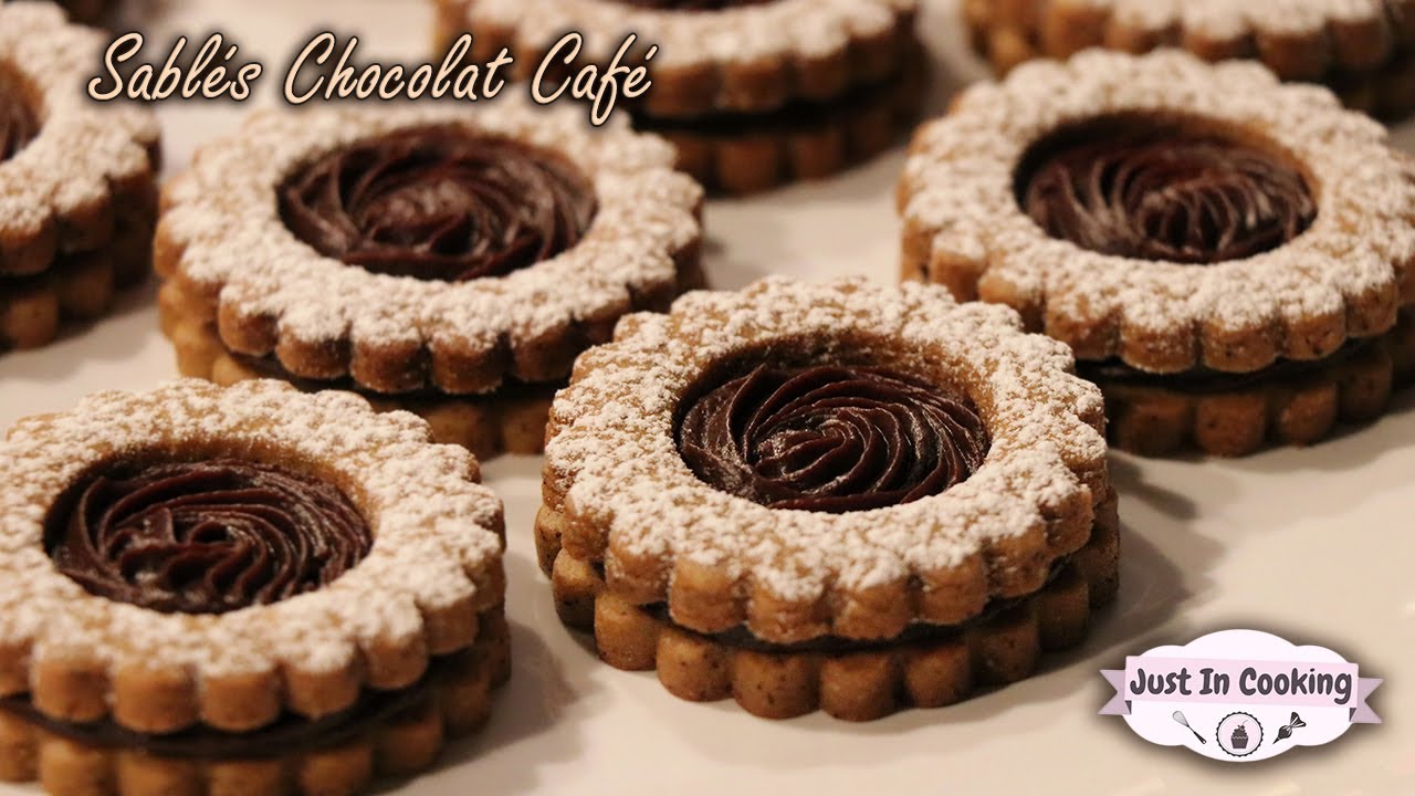 Recette de Sablés Chocolat Café