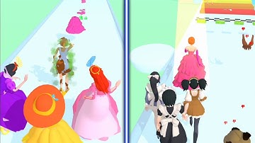 Princess Run 3D 👸❤️🤴 All Levels Gameplay Android,ios