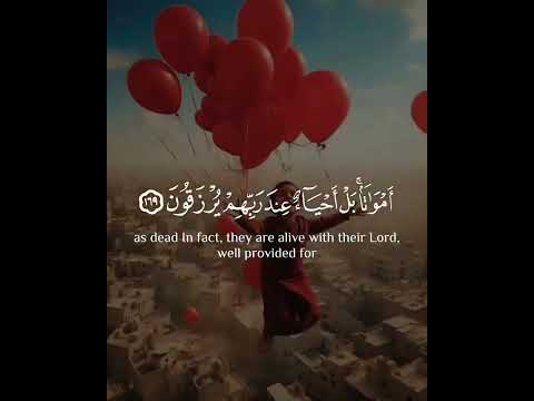 و ل ا ت ح س ب ن ال ذ ين ق ت ل وا ف ي س ب يل الل ه أ م و ات ا 