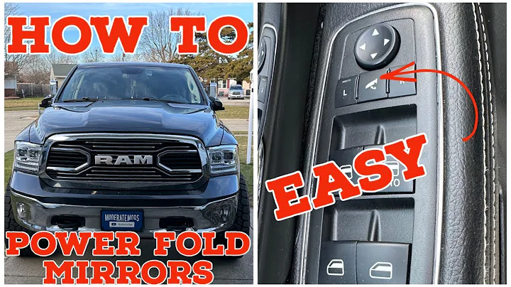 DIY ADD POWER FOLDING MIRRORS UPGRADE | No Wiring | EASY | 2009 - 2018 | W Links