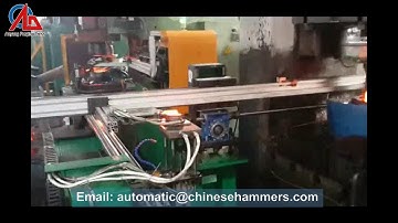 Anyang automatic forging press line with forging robot video