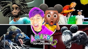 LANKYBOX Playing AMANDA THE ADVENTURER 3!? (FULL GAME + ALL ENDINGS!)