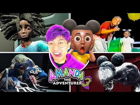LANKYBOX Playing AMANDA THE ADVENTURER 3!? (FULL GAME + ALL ENDINGS!)