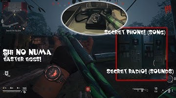SHI NO NUMA PHONE & RADIO EASTER EGGS & ALL COMM ROOM INTERACTABLES CALL OF DUTY VANGUARD