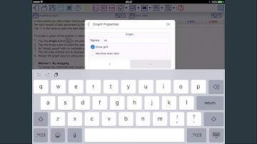 Coach 7 for Tablets: Creating graphs