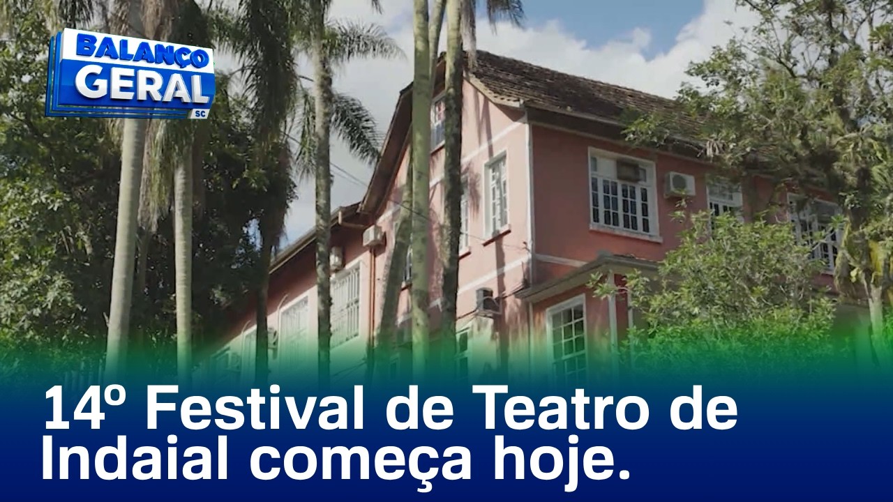 Começa hoje o 14º Festival de Teatro de Indaial com programação para todos os gostos