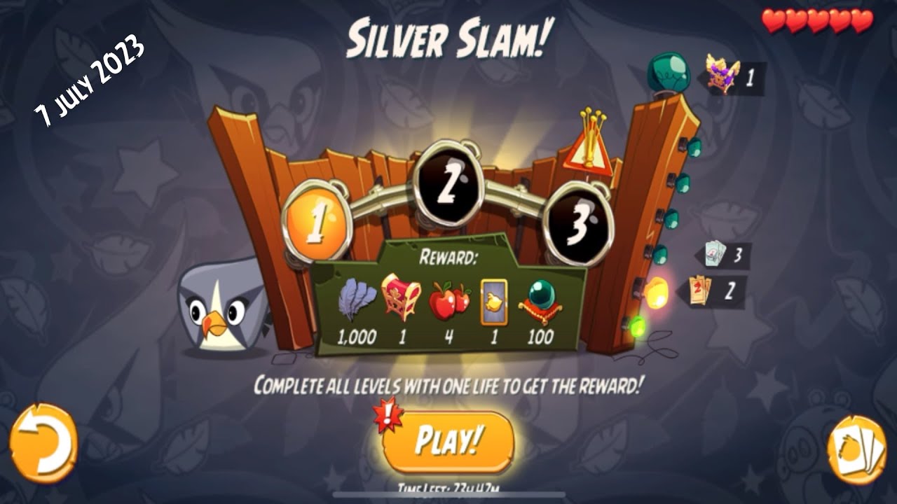 Angry Birds 2 Silver Slam Friday | This was just TOO EASY! Give it a