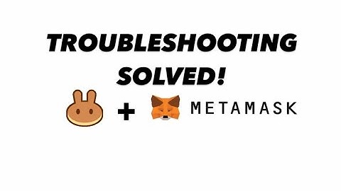 Pancakeswap METAMASK Swap Exchange Problem Troubleshooting SOLVED!