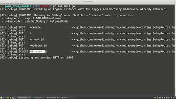 4. API Delete One Data By ID - GORM and Gin CRUD Tutorial
